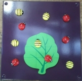 Activity Wall Panel -Lady Bugs